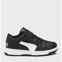 Кроссовки PUMA Pm Rebound Layup Lo SL V PS, размер 2 UK, черный