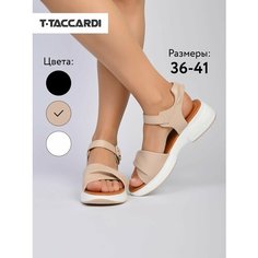 Сандалии T.Taccardi, размер 38, бежевый