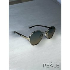 Солнцезащитные очки REALE, серый/серебристый