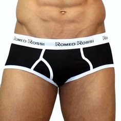 Трусы Romeo Rossi Romeo Rossi Classic, комплект из 3 шт., размер XL, черный
