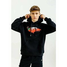 Худи ANTA, размер 2XL, , черный