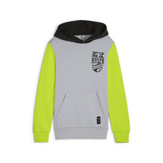 Худи PUMA Basketball Blueprint Hoodie, размер 128, серый