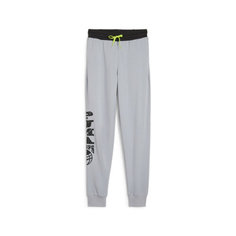Брюки спортивные PUMA Bball Blueprint Sweatpants, размер 164, серый