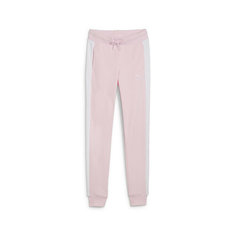 Брюки спортивные PUMA Classics T7 Youth Track Pants, размер 116, Whisp Of Pink