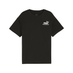 Футболка PUMA Ess+ Mid 90s Graphic Tee, размер 128, черный