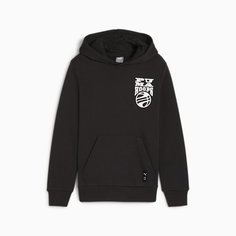 Худи PUMA Basketball Blueprint Hoodie, размер 128, черный
