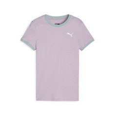Футболка PUMA Classics Mtch Pnt Tee, размер 128, фиолетовый