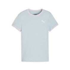 Футболка PUMA Classics Mtch Pnt Tee, размер 128, синий