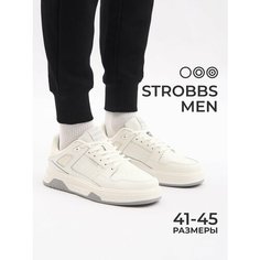 Кроссовки STROBBS, полнота 6 (RU)/ на среднюю стопу, размер 44, белый