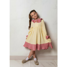 Платье MAMOUR enfants, размер 104/110, желтый