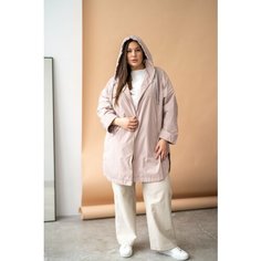 Плащ Modress, размер 68, бежевый