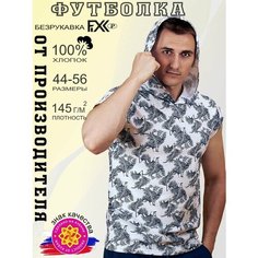 Футболка FIXXSELFIXX, размер 50, белый