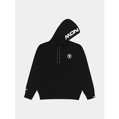 Худи AAPE BY A BATHING APE Moonface Camo, размер S, , черный