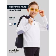 Лонгслив Cookie, размер 170, белый