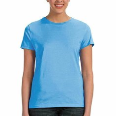 Футболка Sadiq Женская коллекция, размер 56, голубой