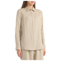 Рубашка Maison David, размер 2XS, бежевый