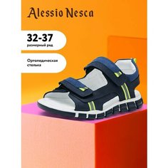 Сандалии Alessio Nesca, размер 37, синий