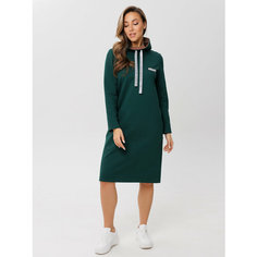 Платье Elena Tex П-120/1, размер 52, зелeный