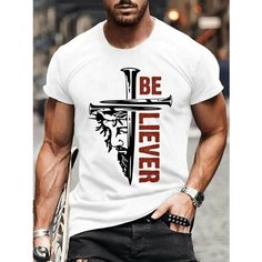 Футболка, размер XXXL, white Нет бренда