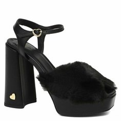 Босоножки LOVE MOSCHINO, размер 37, black
