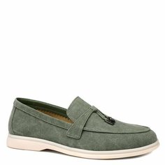 Лоферы TENDANCE, размер 37, зелeный