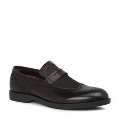 Лоферы TENDANCE, размер 42, dark brown