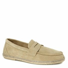 Лоферы Creativo Spain, размер 45, серо-бежевый