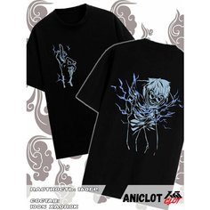Футболка ANICLOT, размер 3XL, черный