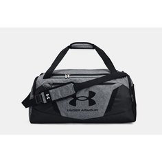 Сумка спортивная Under Armour, 58 л, 30.7х29х62.5 см, pitch gray medium heather/black - 012