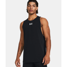 Майка Under Armour Zone Tank, размер XXL, Black/White - 005