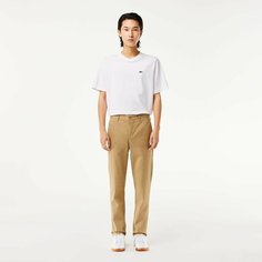 Брюки классические LACOSTE, размер T40, бежевый