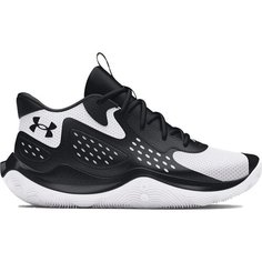 Кроссовки Under Armour Jet 23, полнота F, размер 10,5/12 US, белый/мультикoлор