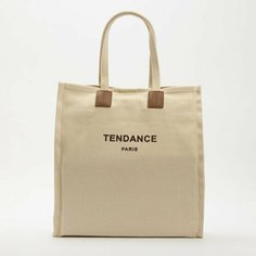 Сумка шоппер TENDANCE, молочно-белый