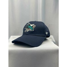 Бейсболка SHARKS атрибутика нхл бейсболка для мужчин и женщин, размер 58, синий