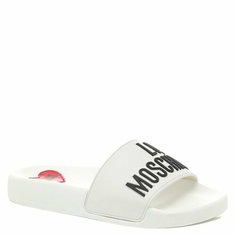 Шлепанцы LOVE MOSCHINO, размер 38, белый