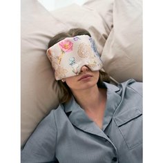 Маска для сна Mollen, 1 шт., размер M, пудровый