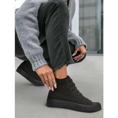 Кеды Crony, полнота 6, размер 39, черный