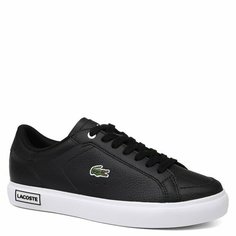 Кеды LACOSTE, размер 39.5, черный