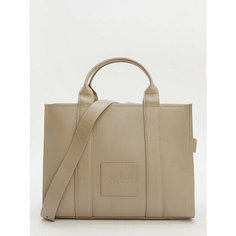 Сумка тоут Calzetti, серо-бежевый