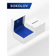 Кольцо SOKOLOV, красное золото, 585 проба, фианит, размер 20, бесцветный