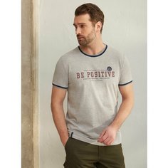 Футболка BeGood, размер 46, серый
