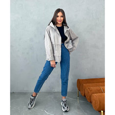 Джинсовая куртка , размер XL (52-54), gray Kiriko