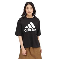 Футболка adidas Essentials Big Logo Boyfriend , размер XXL INT, чepный