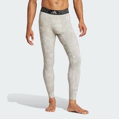 Легинсы adidas TF AOP L T, размер XS INT, серый