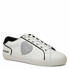 Кеды LOVE MOSCHINO, размер 39, белый