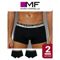 Трусы MARK FORMELLE нижнее белье, комплект из 2 шт., размер 4XL, черный/черный