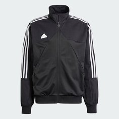 Олимпийка adidas Tiro Material Mix Track Jacket, размер L, , black