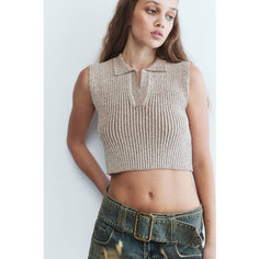 Жилет Befree Young, размер L/XL, бежевый