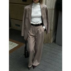 Брюки классические WONDERCLO BR2603Paris/, размер 42/S, beige