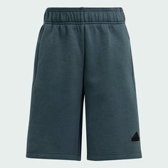 Шорты adidas Z.N.E. DOUBLEKNIT IN6963, размер 164, зелeный